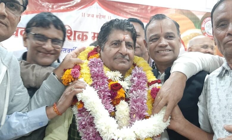 महासभा के फिर सभापति बने श्यामसुंदर सोनी