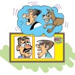 कुत्ते ने नेता को काटा