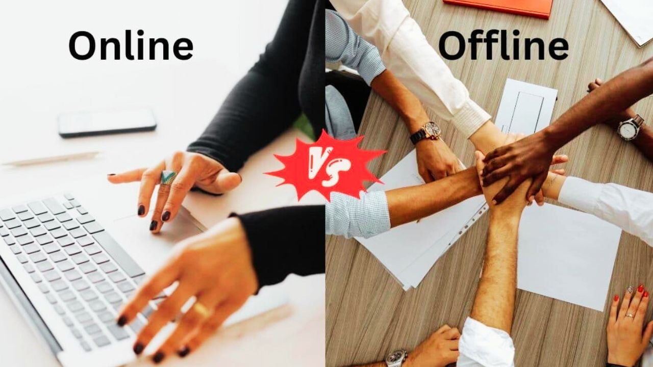 online vs offline jobs