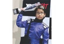 iva fumra wins cart race