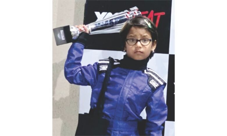 iva fumra wins cart race