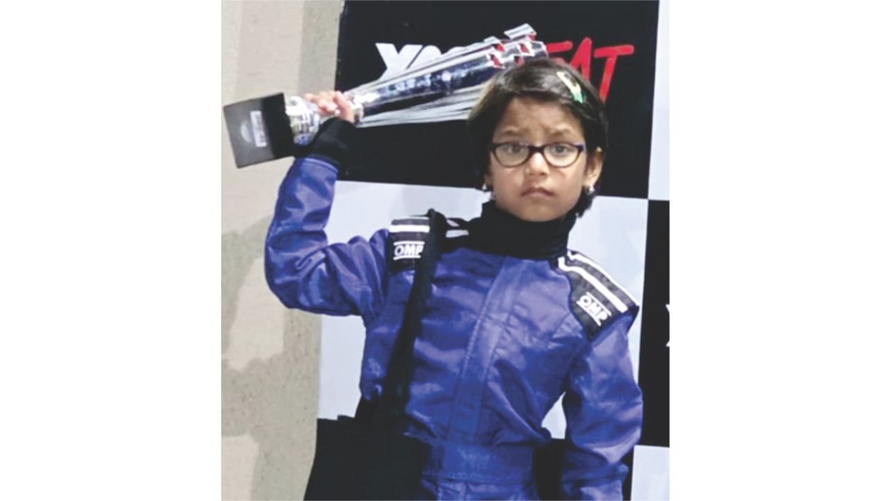 iva fumra wins cart race