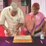 kabra couple celebrates 75th anniversary