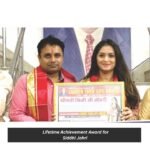 lifetime achievement award for siddhi johri